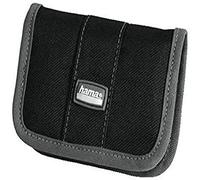 Hama Etui universel "Mini" (pour cartes mémoire, pour cartes CF/SM/SD/MMC/xD/MStick, pour 10 cartes) Noir/Gris