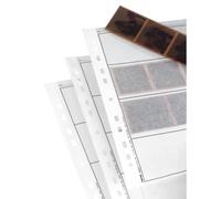 Hama Étuis à négatifs Papier Cristal 4 bandes de 3 Vues 6x7cm, 100 pièces | Pack 100 Feuillets de Rangement Archivage Film Photo, Pochette Perforée pour Classeur, 4 bandes x 3 Négatifs par Page