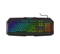 Hama Exodus 700 Clavier semi-mécanique USB QWERTZ Français Noir