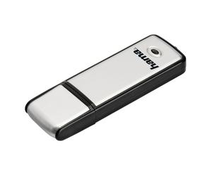 Hama Fancy lecteur USB flash 16 Go 2.0 Noir, Argent