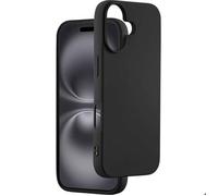 Hama Coque iPhone 17 "Fantastic Feel, Souple, Non-Adhérent, Bords Surélevés, Resistant aux Rayures et Chocs, TPU, Intérieur Doux, Couvre Les Touches latérales, Compatible Chargement sans Fil, Noir