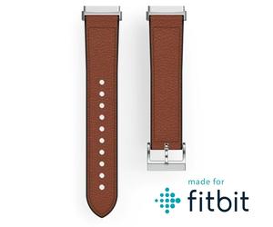 Hama Femmes Ersatz-Band Cuir Bracelet pour Fitbit Versa 3 Faux Fitness Tracker