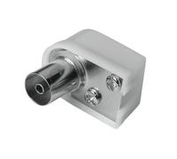 Hama Adaptateur d'antenne coaxial 4047443431806 Argent Conducteur interne à vis