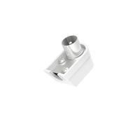 Hama Fiche coaxiale antenne mâle, Angle coaxial, vissable
