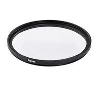 Hama Filtre UV traité 46mm (Anti-Ultraviolet, Protège l'objectif des Rayures poussières et Traces, Verre Qualité Supérieure, Monture Métalique 5mm, Protection de la lentille de l'appareil Photo) Noir