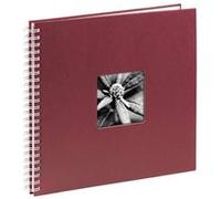Hama Fine Art Carton, Papier Bordeaux album photo et protège-page - Albums photos et protèges-page (Bordeaux, Carton, Papier, 50 feuilles, 10 x 15 cm, 1 pièce(s), 360 mm) G