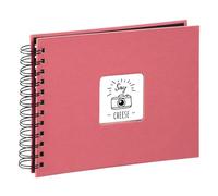 Hama “Fine Art" Spiral Album, 24 x 17 cm, 50 Photos, flamingo