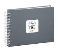 Hama "Fine Art" Spiral Album, 24 x 17 cm, 50 Photos, grey