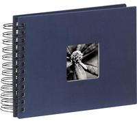 Hama Fine Art Spiral bleu 24x17 50 pages noires 90152