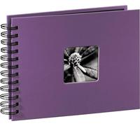 Hama Fine Art Spiral lilas 24x17 50 pages noires 94881