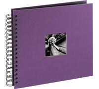 Hama Fine Art Spiral lilas 28x24 50 pages noires 94876