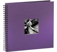 Hama Fine Art Spiral lilas 36x32 50 pages noires 094871