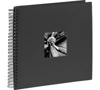 Hama Album Photo "Fine Art" (format 36 x 32 cm, 50 pages noires, à spirale) Noir