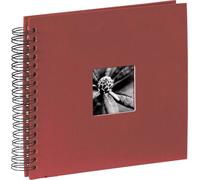 Hama Fine Art Spiral rouge 28x24 50 pages noires 90149