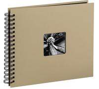 Hama Fine Art Spiral taupe 28x24 50 pages noires 113681