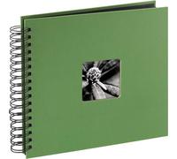 Hama Fine Art Spiral vert pomme 28x24 50 pages noires 94875
