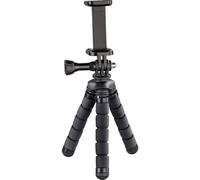 Hama Flex Mini-trépied 1/4 pouce Hauteur de travail=7 - 14 cm noir pour