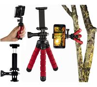 Hama Flex Trépied Mini Flexible 14Cm Avec Jambes Flexibles Pour GoPro Smartphone