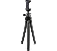 Hama FlexPro Trépied 1/4 pouce Hauteur de travail=16 - 27 cm noir pour
