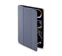 Hama Fold Clear Coque pour Apple iPad Pro 11" (24) - Housse Fonction Chevalet, Compartiment pour Stylet, Protection Fermeture Magnétique, Dos Transparent - Mauve