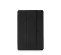 Hama Fold Clear Coque pour Samsung Galaxy Tab S9+ 12,4" - Housse Fonction Chevalet, Compartiment pour Le S Pen, Protection Fermeture Magnétique, Dos Transparent - Noir