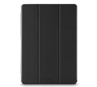 Hama Fold Clear Coque pour Samsung Galaxy Tab S9 FE 10,9" - Housse Fonction Chevalet, Compartiment pour Le S Pen, Protection Fermeture Magnétique, Dos Transparent - Noir