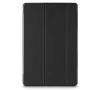 Hama Fold Clear Coque pour Samsung Galaxy Tab S9 FE 10,9" - Housse Fonction Chevalet, Compartiment pour Le S Pen, Protection Fermeture Magnétique, Dos Transparent - Noir