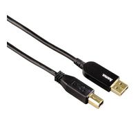 Hama Fullmotion Câble USB A mâle B mâle coudé 1,80 m