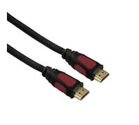 Hama Grande Vitesse Câble HDMI Ethernet Tissu Hifi Plaqué 1,5 M 4K HD TV Arc 3D