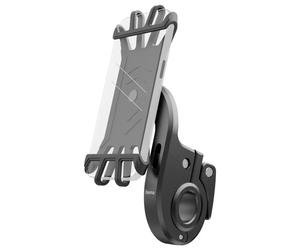 Hama Handyhalterung für E-Bike, schnelle Anbringung, Silikon, drehbar,