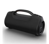 Hama Haut-Parleur Mobile sans Fil (IPX6 étanche, stéréo, Bluetooth 5.0, Portable, 60 W, Mains Libres, Batterie Robuste, pour fête, Batterie Externe, Mini Jack 3,5 mm, aux) Noir