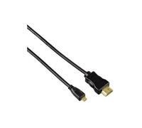 Hama Câble HDMI haute vitesse Type A vers Micro HDMI D 19 broches 2 m blindé noir