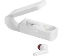 Hama Hi-Fi Oreillette Bluetooth Stereo blanc Affichage de la charge de la batterie, micro-casque, boîtier de charge, commande tactile Blanc. G