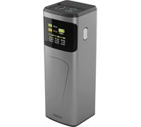 Hama High Power Powerbank (batterie supplémentaire) 20000 mAh Power Delivery 3.0, Quick Charge 3.0 Li-Ion USB-C®, USB-A gris affichage du statut