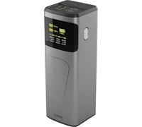 Hama High Power Powerbank (batterie supplémentaire) 24000 mAh Power Delivery 3.0 Li-Ion USB-C®, USB-A gris affichage du statut