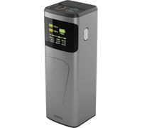 Hama High Power Powerbank (batterie supplémentaire) 24000 mAh Power Delivery 3.0 Li-Ion USB-C®, USB-A gris affichage du statut