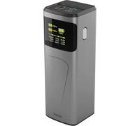 Hama High Power Powerbank (batterie supplémentaire) 24000 mAh Power Delivery 3.0 Li-Ion USB-C®, USB-A gris affichage du statut