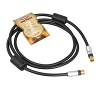 Hama Home Cinéma Câble D'Antenne Noyau de Ferrite Connecteur Coaxial Couplage