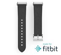 Hama Hommes Ersatz-Band Cuir Bracelet pour Fitbit Versa 3 Faux Fitness Traqueur