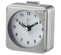 Hama Horloge de Voyage, Argent, 5,6 x 3 x 5,6 cm