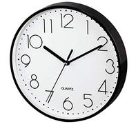 Hama Horloge murale "PG-220", Mécanisme silencieux, Noir
