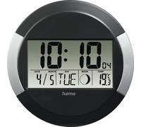 HAMA Horloge Murale PP245 Radio-pilotée Noir