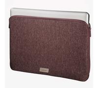 Hama Housse de Protection rembourrée en Jersey pour Ordinateur Portable jusqu'à 14,1" 36 cm (Sacoche Fine pour Ordinateur Portable 14" 1'', Ordinateur Portable, ASUS Acer Thinkpad) Rouge foncé