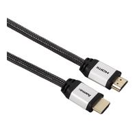 Hama HQ Câble HDMI Haute Vitesse 4M 2.0B Tissé Doré 4K UHD HD TV HDR ARC 3D