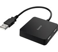 Hub USB 2.0 Hama 4 ports noir