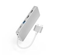Hama Station d'accueil USB-C® 00200133 Convient pour les marques: Apple MacBook avec fonction de chargement, alimentation USB-C®