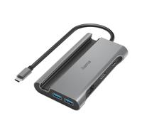 Hub USB 3.0 Hama Connect2Mobile 7 ports avec port de charge rapide, avec fiche mâle USB-C, compatibl