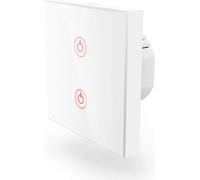 Hama Interrupteur mural tactile WiFi encastré blanc