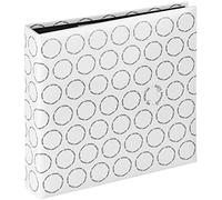 Hama Ivy blanc Memo 10x15 160 photos, 80 p. noires 3835