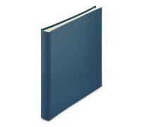 Album grand format "Wrinkled", 30 x 30 cm, 80 pages blanches, bleu